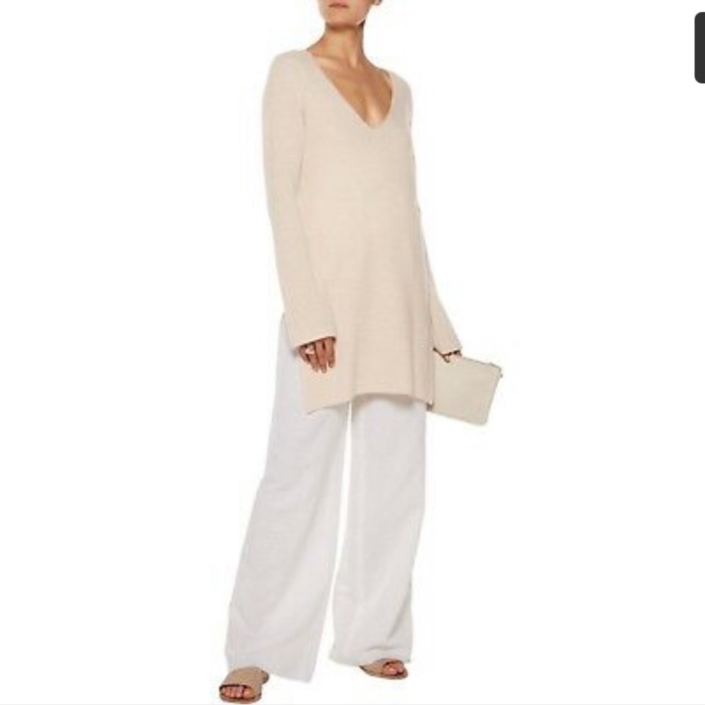 Helmut Lang cashmere and wool blend tunic